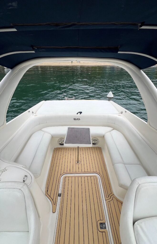 Lancha Real 29, Bless, Roteiro ate a Praia da Fome