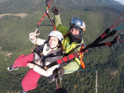 Voo Duplo de Parapente, Pico Agudo, Incluso Fotos e Vídeos (Voo de Instrução)