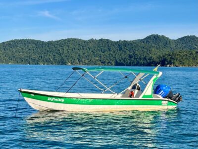 Lancha Infinitty, Roteiro Ilha dos Cocos, Paraty