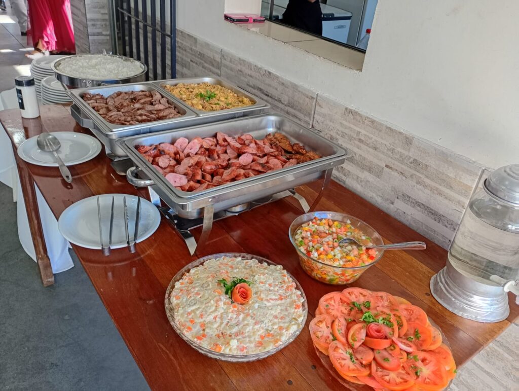 Churrasco sem Estresse, Experiência com Churrasqueiro, Até 60 Pessoas