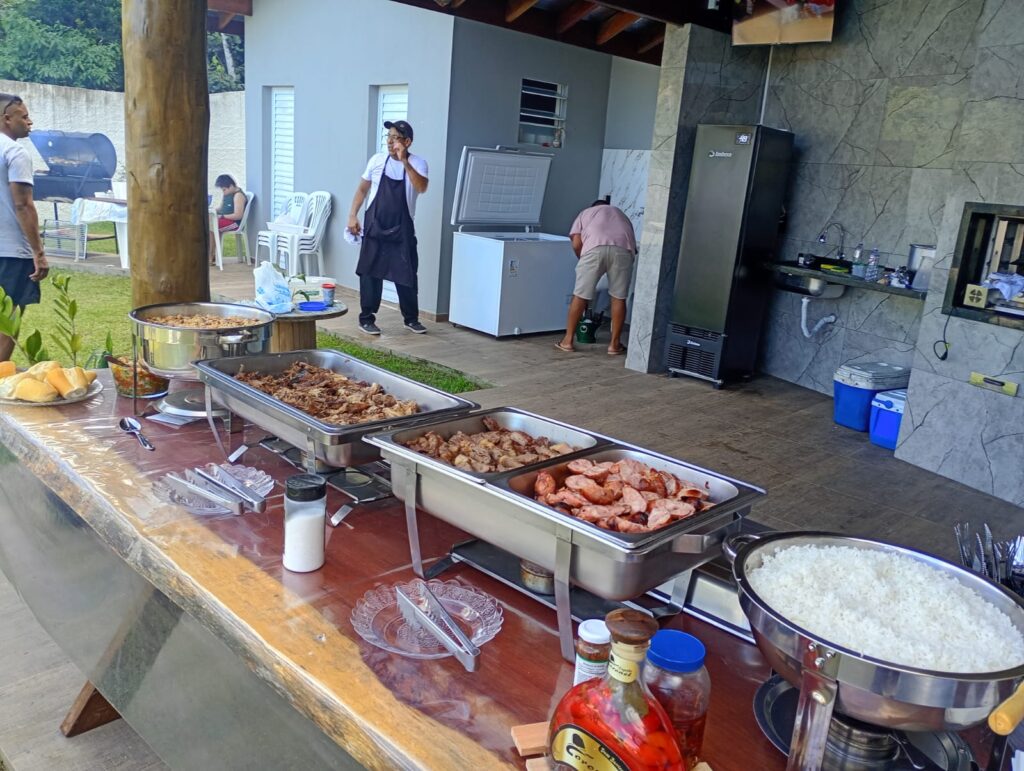 Churrasqueiro para Eventos, Experiência com Churrasqueiro, Até 100 Pessoas